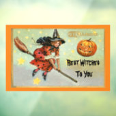 ヴィンテージウィッチウィンドウの固定 ウィンドウサイン (シート3)