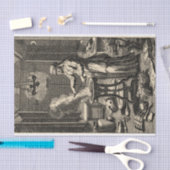 ヴィンテージウィッチクラフトハローウィンパーティギフト 薄葉紙 (クラフト)