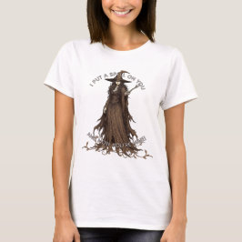 ヴィンテージウィッチゴシックアート Tシャツ