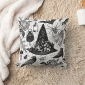 ヴィンテージウィッチフローラハロウィーンエフエメラ クッション (ブランケット)