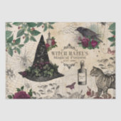 ヴィンテージウィッチフローラハロウィーンエフエメラ 薄葉紙 (正面)