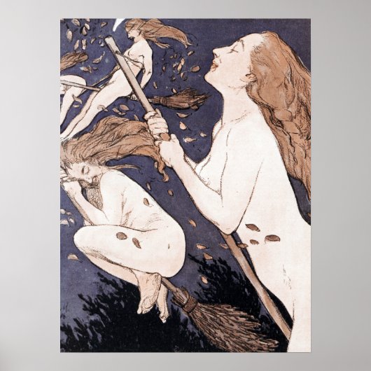 ヴィンテージウィッチ – ワルパージスバイアドルフ・マンザー ポスター (正面)