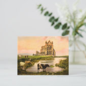 ヴィンテージウィットバイアビーヨークシャーイングランド ポストカード (スタンド正面)