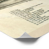 ヴィンテージウィニペグ・カナダの地図(1881) ポスター (角)