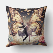 ヴィンテージウィムシーパステル装飾用クッション クッション (裏面)