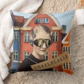 ヴィンテージウィメントレーラーブザーキッチュ変質芸術 クッション (ブランケット)