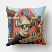 ヴィンテージウィメントレーラーブザーキッチュ変質芸術 クッション (裏面)