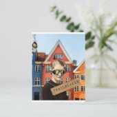 ヴィンテージウィメントレーラーブザーキッチュ変質芸術 ポストカード (スタンド正面)