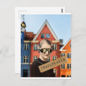 ヴィンテージウィメントレーラーブザーキッチュ変質芸術 ポストカード (正面/裏面)