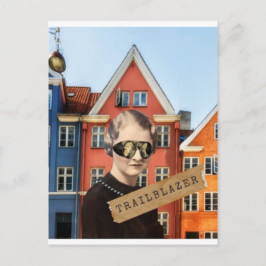 ヴィンテージウィメントレーラーブザーキッチュ変質芸術 ポストカード (正面)