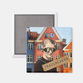 ヴィンテージウィメントレーラーブザーキッチュ変質芸術 マグネット (正面/裏面)