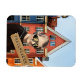 ヴィンテージウィメントレーラーブザーキッチュ変質芸術 マグネット (横)