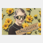 ヴィンテージウィメントレーラーブザーキッチュ変質芸術 ラッピングペーパーシート (正面3)