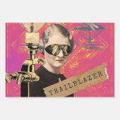 ヴィンテージウィメントレーラーブザーキッチュ変質芸術 ラッピングペーパーシート (正面2)