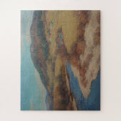 ヴィンテージウィラードメットカーフインディアンサマーバーモント ジグソーパズル (縦)