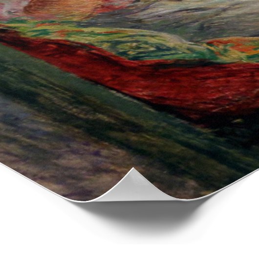 ヴィンテージウィラードメットカーフ妻と娘 ポスター (角)