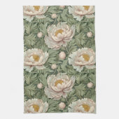 ヴィンテージウィリアムインスパイアモリスキッチンタオル キッチンタオル (縦)