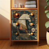 ヴィンテージウィリアムインスパイアモリスユニコーンフローラ 薄葉紙