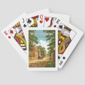 ヴィンテージウィリアムスバーグバージニア トランプ (裏面)