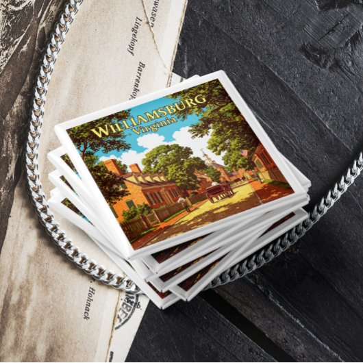 ヴィンテージウィリアムスバーグバージニア マグネット