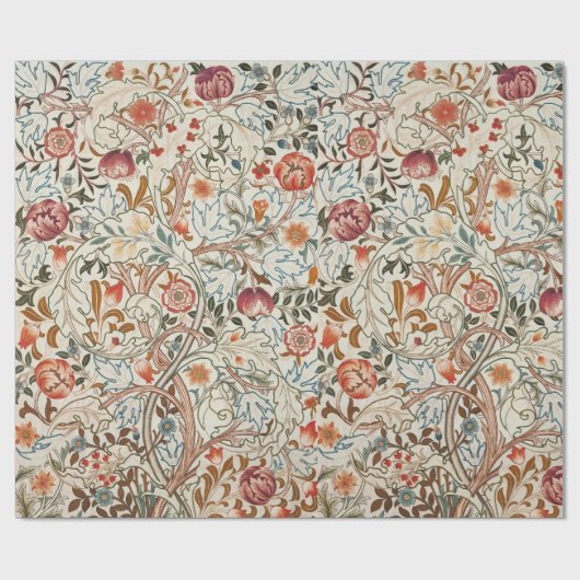 ヴィンテージウィリアムモリスアカンサスポルティエール ラッピングペーパー (フラット)