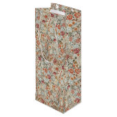 ヴィンテージウィリアムモリスアカンサスポルティエール ワインギフトバッグ (裏面アングル)