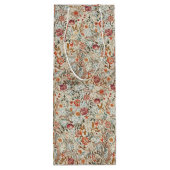 ヴィンテージウィリアムモリスアカンサスポルティエール ワインギフトバッグ (裏面)