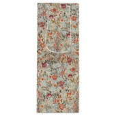 ヴィンテージウィリアムモリスアカンサスポルティエール ワインギフトバッグ (正面)