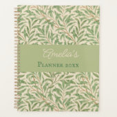 ヴィンテージウィリアムモリスウィローバウ年間未塗装 プランナー手帳 (正面)