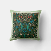 ヴィンテージウィリアムモリスウィローバウ クッション (裏面)