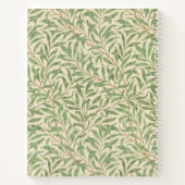 ヴィンテージウィリアムモリスウィローボウコモンプレイス ノートブック (裏面)