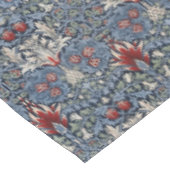 ヴィンテージウィリアムモリスカタムケスヘッド油留赤 テーブルクロス (アングル)