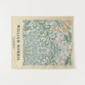 ヴィンテージウィリアムモリスガーデン タペストリー (正面(横))