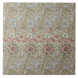 ヴィンテージウィリアムモリスコーンクルフラワー タイル