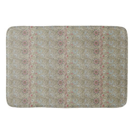 ヴィンテージウィリアムモリスコーンクルフラワー バスマット