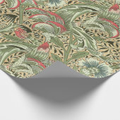 ヴィンテージウィリアムモリスコーンクルフラワー ラッピングペーパー (角)