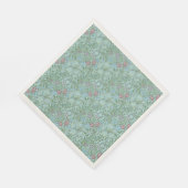 ヴィンテージウィリアムモリスゴールデンリリー スタンダードランチョンナプキン (角)