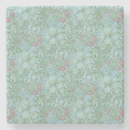 ヴィンテージウィリアムモリスゴールデンリリー ストーンコースター