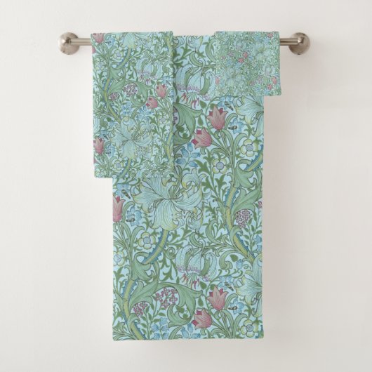 ヴィンテージウィリアムモリスゴールデンリリー バスタオルセット (インサイチュ)