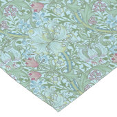 ヴィンテージウィリアムモリスゴールデンリリー ロングテーブルランナー (コーナー)