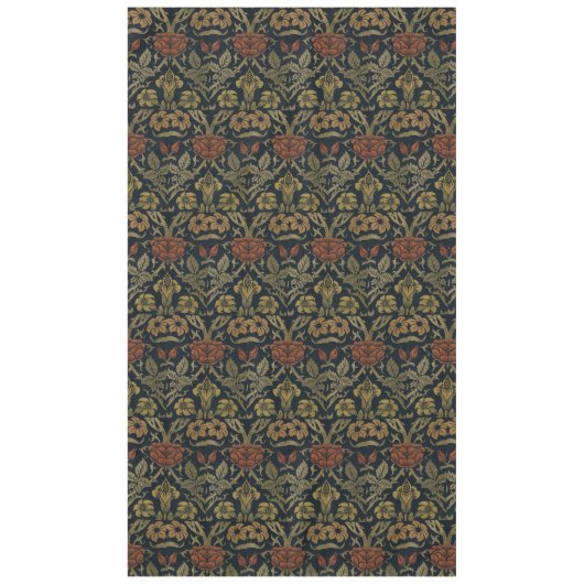 ヴィンテージウィリアムモリスバラアンドリリー テーブルクロス (正面)