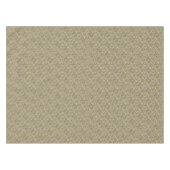 ヴィンテージウィリアムモリスピンクブルーブロケード テーブルクロス (正面(横))