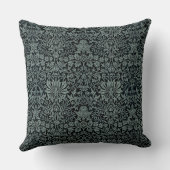 ヴィンテージウィリアムモリスフラワーガーデン クッション (裏面)