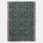 ヴィンテージウィリアムモリスフラワーガーデン スローブランケット (正面縦)