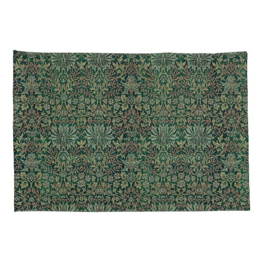 ヴィンテージウィリアムモリスフラワーガーデン 枕カバー (裏面-右)