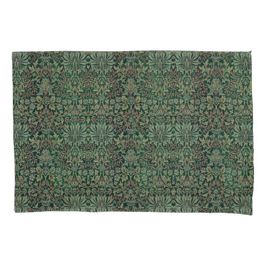 ヴィンテージウィリアムモリスフラワーガーデン 枕カバー (正面左)