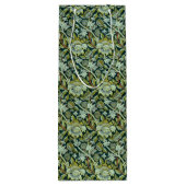 ヴィンテージウィリアムモリスフローラウィーパターン ワインギフトバッグ (裏面)