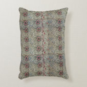 ヴィンテージウィリアムモリスフローラコーンクルフラワー アクセントクッション (正面(垂直))