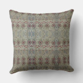 ヴィンテージウィリアムモリスフローラコーンクルフラワー クッション (裏面)