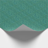 ヴィンテージウィリアムモリスフローラルパターングリーン ラッピングペーパー (角)